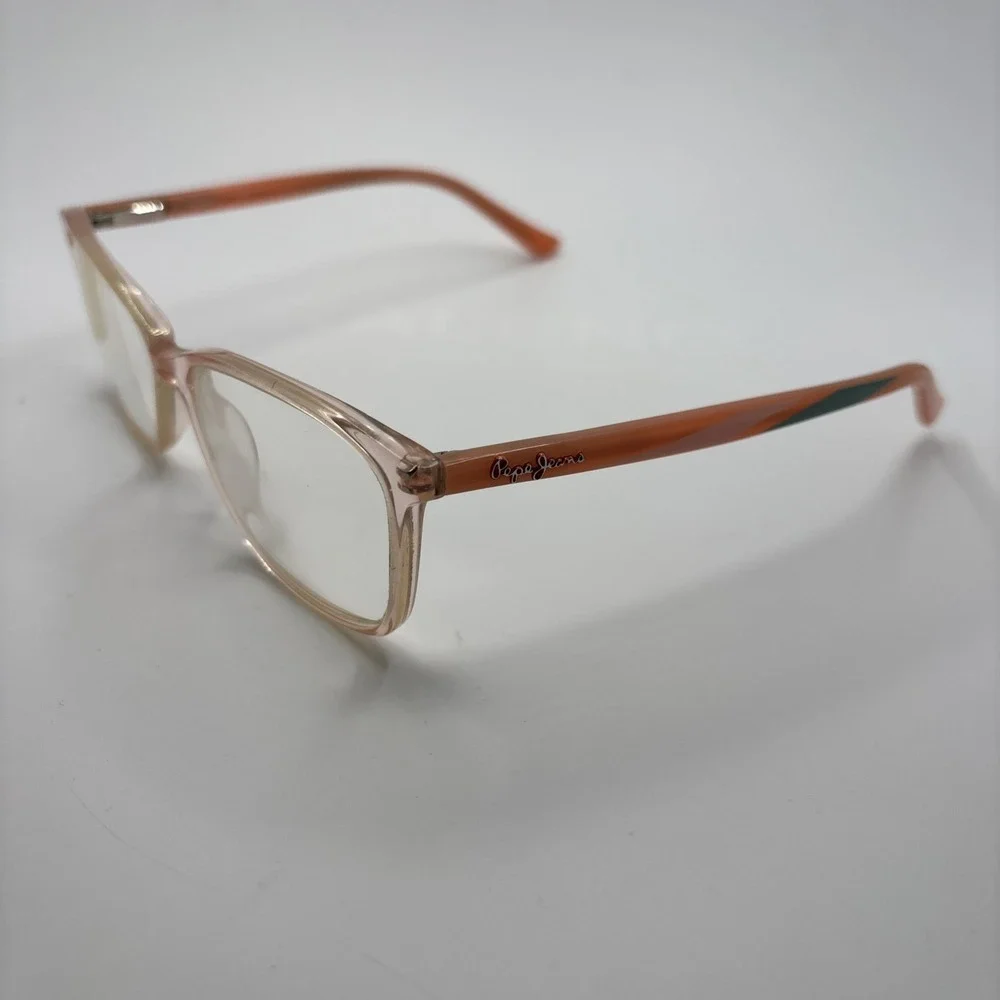 Pepe Jeans Marge PJ3320 C4 53/15/140 Peach Full Rim Eyeglasses Frame #C164